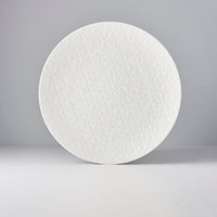 Dinner Plate 28cm White Star Glaze