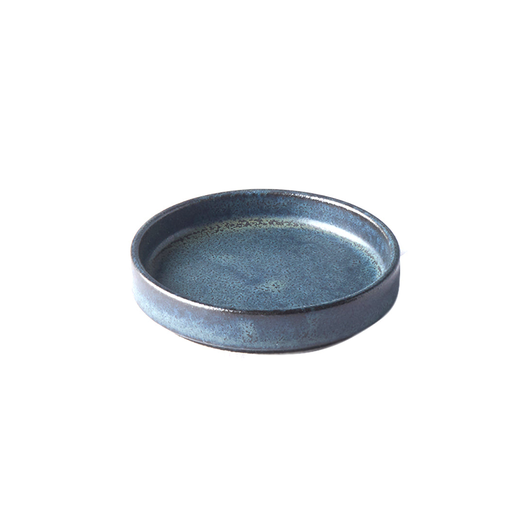 Blue Black Lid/Saucer Bowl 8 cm, 20 ml