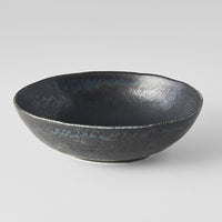 Bowl Oval 16cm BB Black Glaze