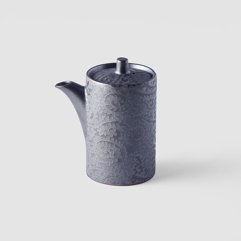 Black Scroll Soy Pot 8,5 cm