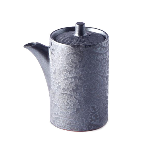 Black Scroll Soy Pot 8,5 cm