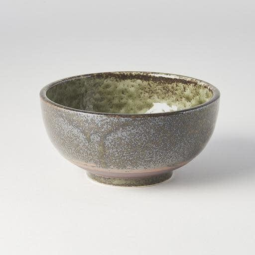 Rounded Deep Bowl 15 cm, 550 ml / Sage Green Glaze