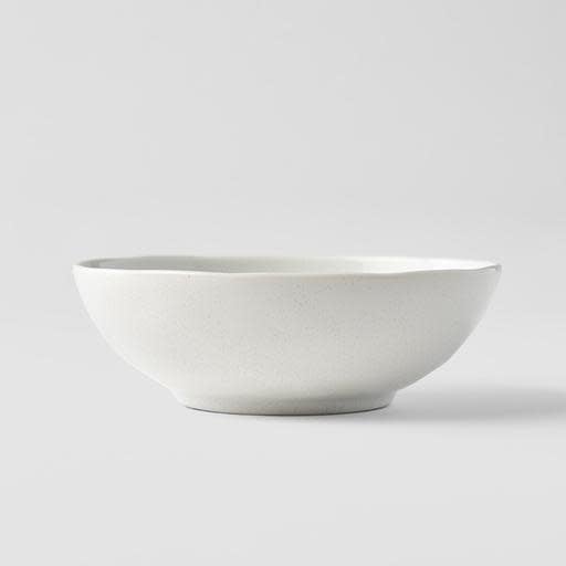 Small Oval Bowl 14 cm, 200 ml / Parchment White Glaze