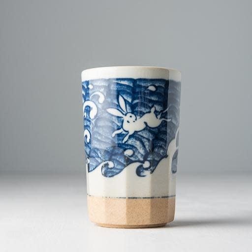Sushi Mug Bisque Base 275ml Jumping Rabbit Design