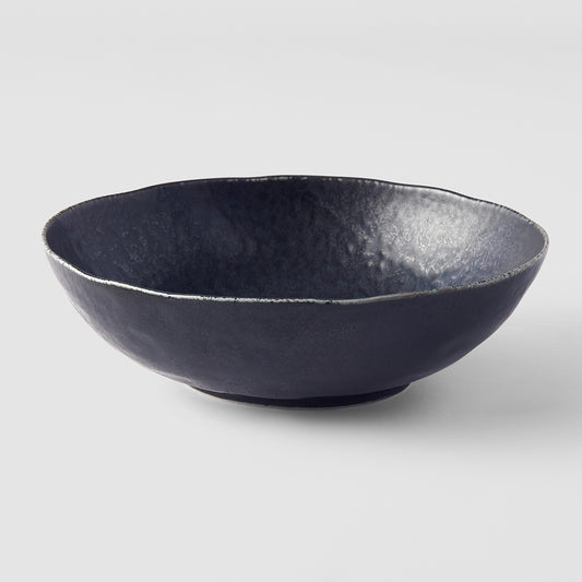 BB Black Oval Bowl 19 x 17.5 cm, 600 ml