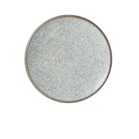 Crazed Grey Side Plate 20 cm