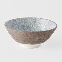 Crazed Grey Udon Bowl 19.5 cm, 800 ml