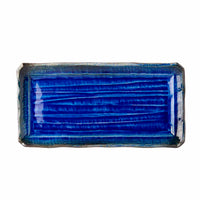 Cobalt Blue Rectangular Platter 43 x 22.5 cm