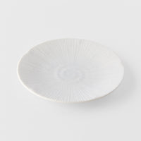 Tapas Plate 16.5cm Ice White Glaze