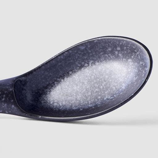 Matt Black Spoon 15 cm