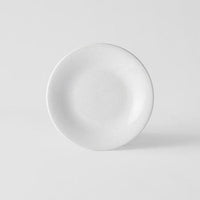 Tapas Plate 17cm Parchment White Glaze