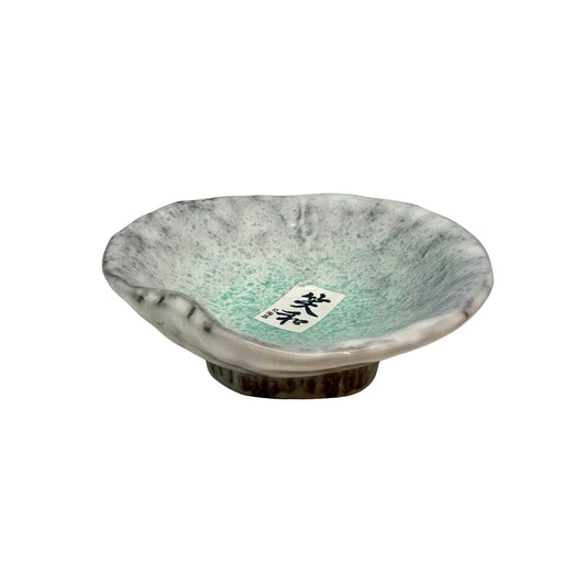 Sauce Dish 10.5cm / Aqua Splash Glaze