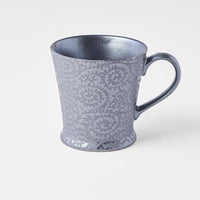 Small Mug 200 ml / Black Scroll Glaze