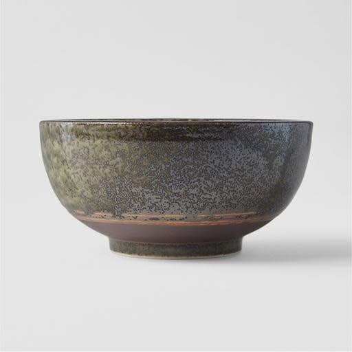 Rounded Deep Bowl 15 cm, 550 ml / Sage Green Glaze