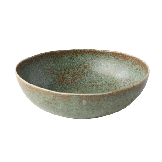 Oval Bowl, 14 x 12.5 cm, 200 ml, Green Fade Design