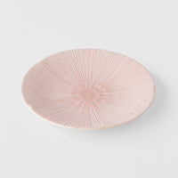 Tapas Plate 16.5 Ice Pink Glaze