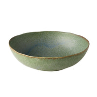 Oval Bowl, 19 x 17.5 cm, 600 ml, Green Fade Design