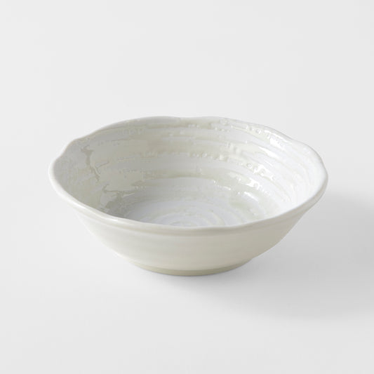 White Spiral Bowl 13.5 cm, 200 ml