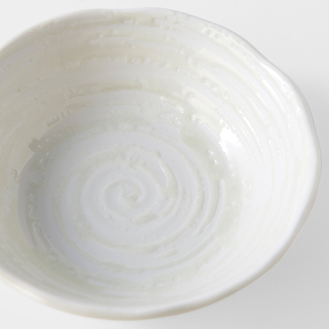 White Spiral Bowl 13.5 cm, 200 ml