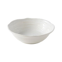 White Spiral Bowl 15.5 cm, 350 ml