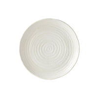 White Spiral Dinner Plate 29.5 cm