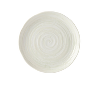 White Spiral Side Plate 21.5 cm