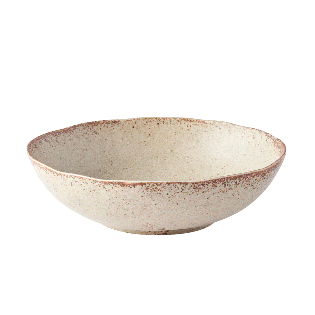 Sand Fade Oval Bowl 19 x 17.5 cm, 600 ml