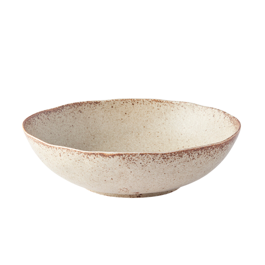 Sand Fade Oval Bowl 19 x 17.5 cm, 600 ml