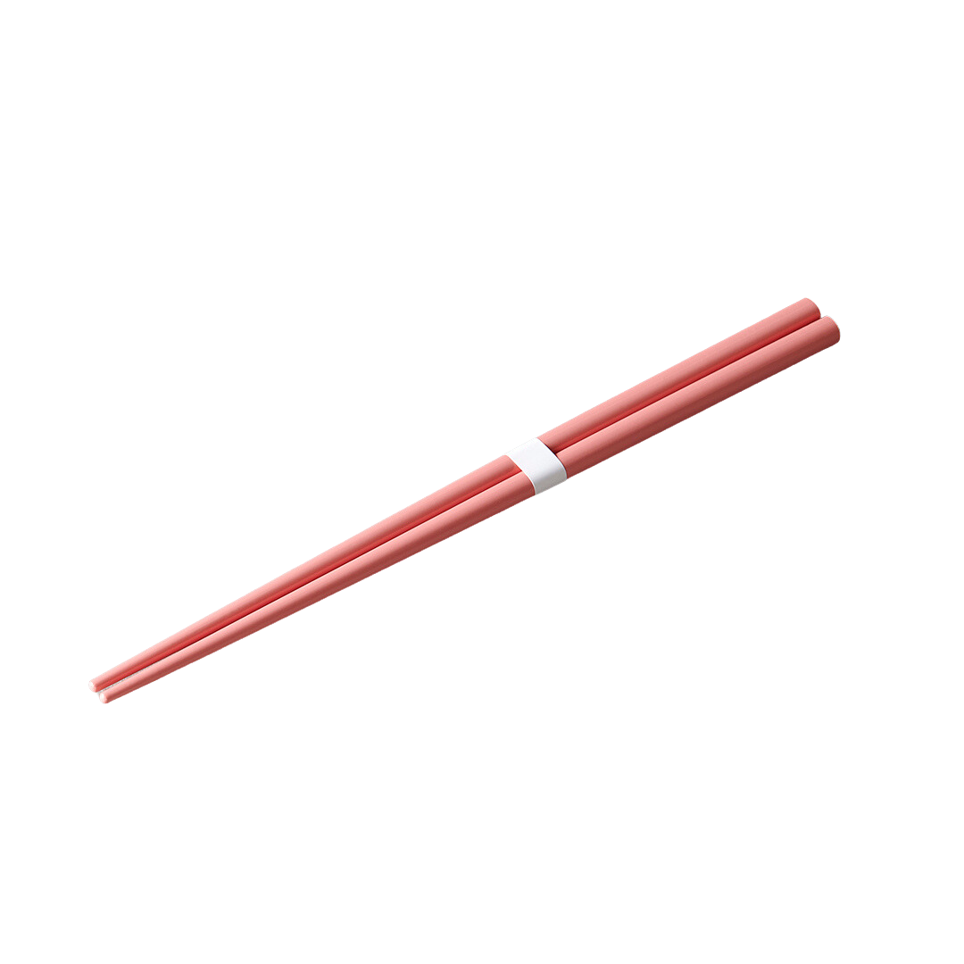 Pink & White Lacquered Chopsticks