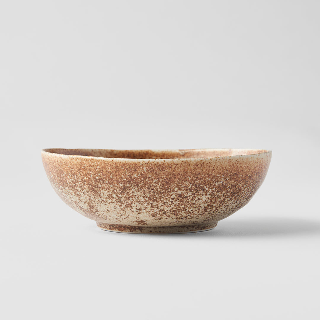 Sand Fade Oval Bowl 14 x 12.5 cm, 200 ml