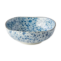 Blue Daisy Bowl 20 cm, 850 ml