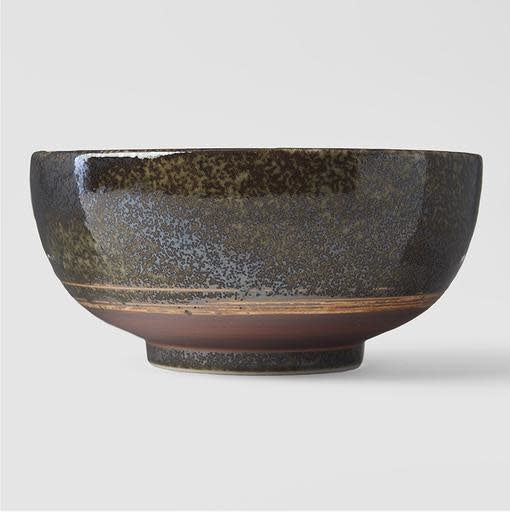 Rounded Deep Bowl 19 cm, 800 ml / Sage Green Glaze