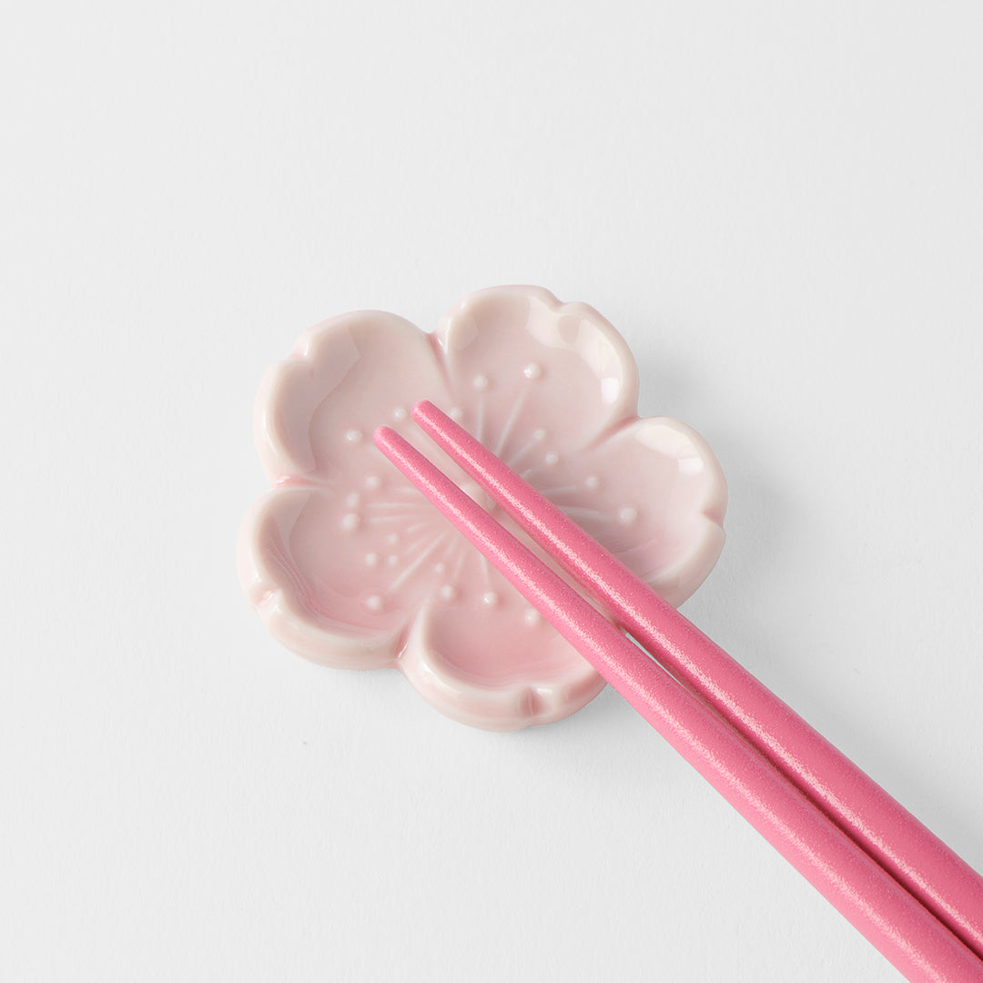 Chopsticks Rest Pebble Pink Sakura