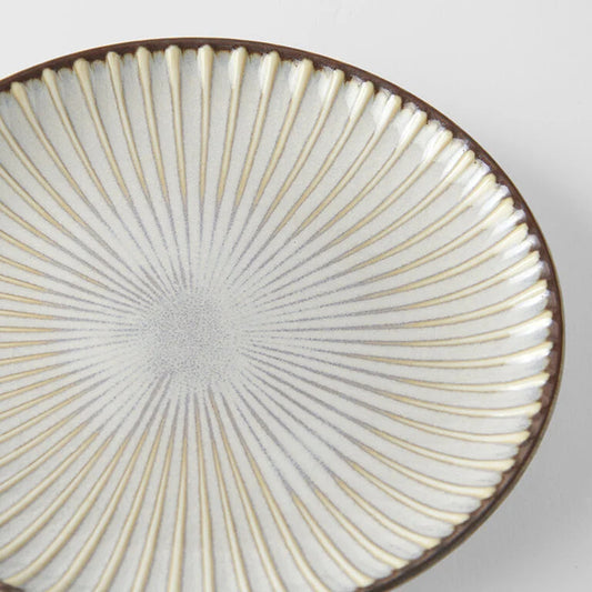 Tapas Plate 16cm White Sendan Glaze