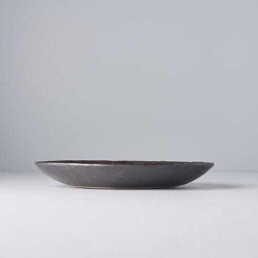 Oval Plate 24 cm / Light Grey Glaze