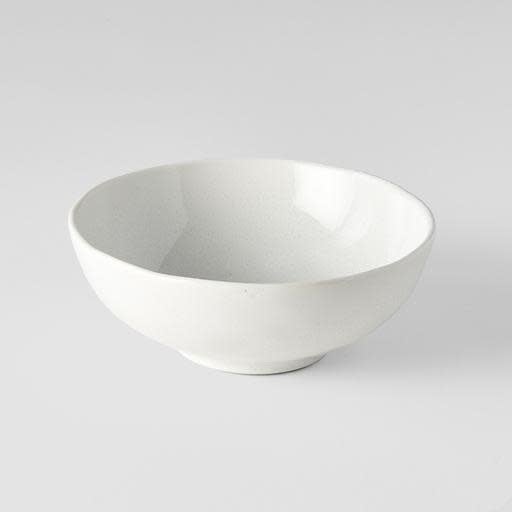 Small Oval Bowl 14 cm, 200 ml / Parchment White Glaze