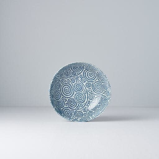 Blue Scroll Medium Bowl 16.5 cm, 300 ml