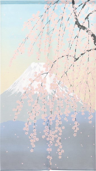 Noren Door Curtain 150cm Fuji Sakura