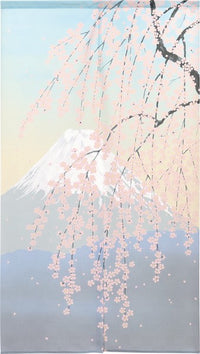 Noren Door Curtain 150cm Fuji Sakura
