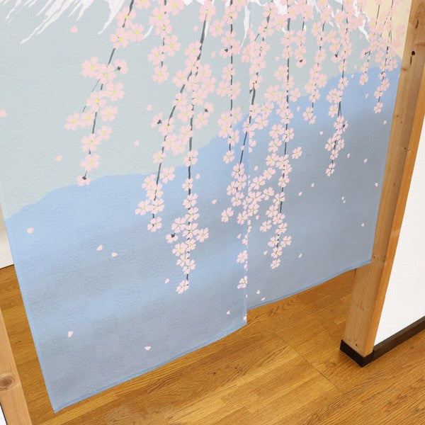 Noren Door Curtain 150cm Fuji Sakura