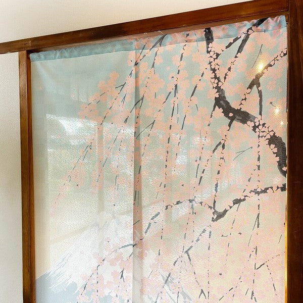 Noren Door Curtain 150cm Fuji Sakura