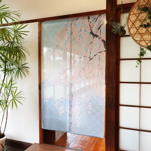 Noren Door Curtain 150cm Fuji Sakura