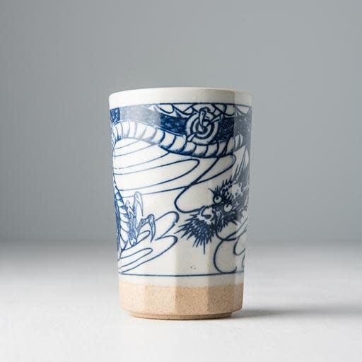 Sushi Mug Bisque Base 250ml Dragon Design