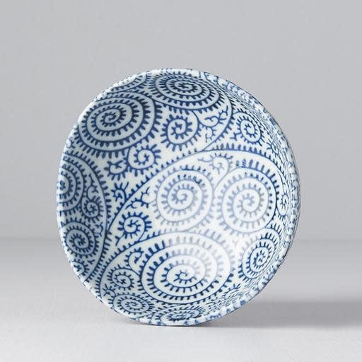 Blue Scroll Sml Bowl 10.5 cm, 100 ml