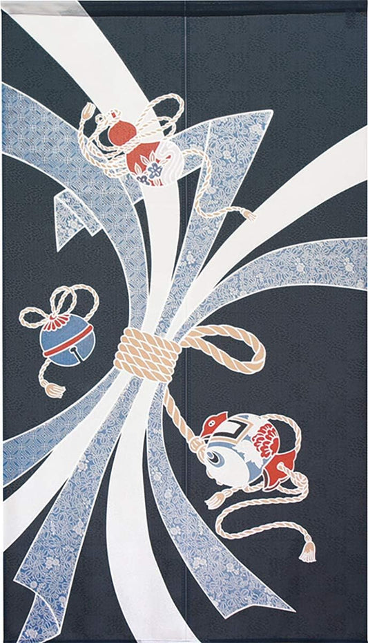 Noren Door Curtain 150cm Lucky Noshi Charms
