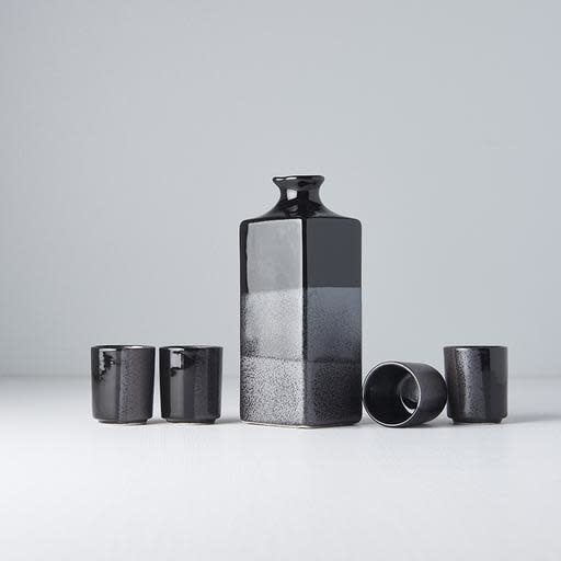 Sake Set Gunmetal 5 pcs