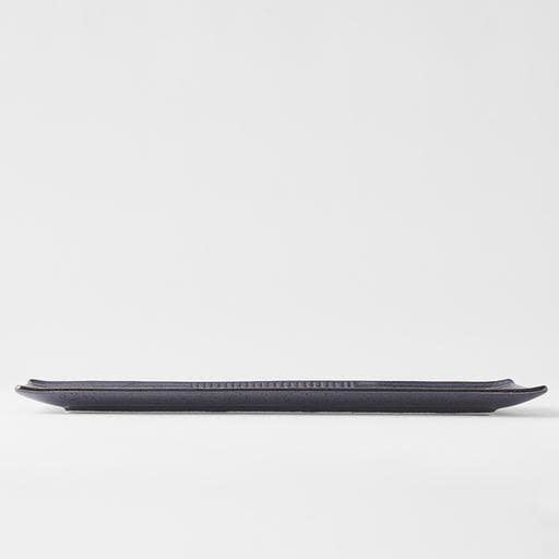 Rectangular Plate, 33 x 10 cm, Black Lines Design