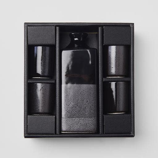 Sake Set Gunmetal 5 pcs