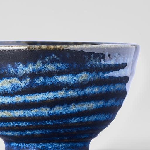 Tea Cup 9cm 130ml Indigo Blue Glaze