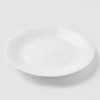 Side Plate 21 cm / Parchment White Glaze